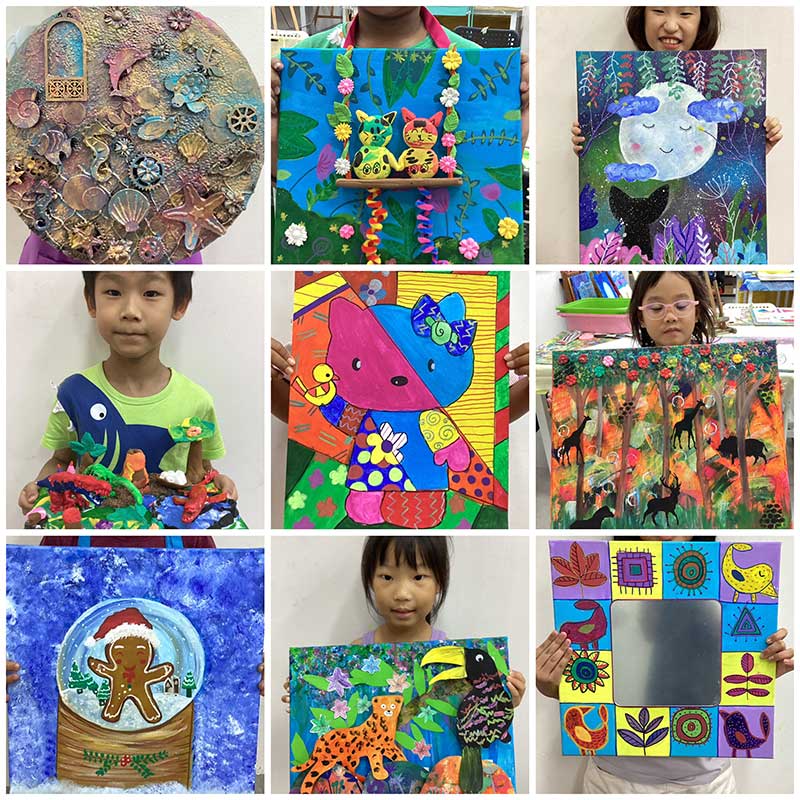 Art Classes for Ages 4-17